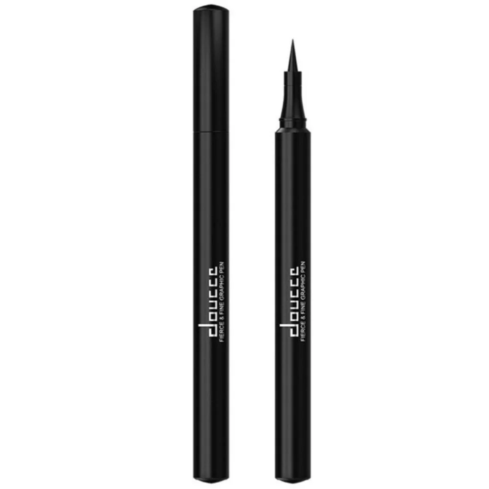 NEW Doucce Graphic Fierce & Fine Eyeliner Black